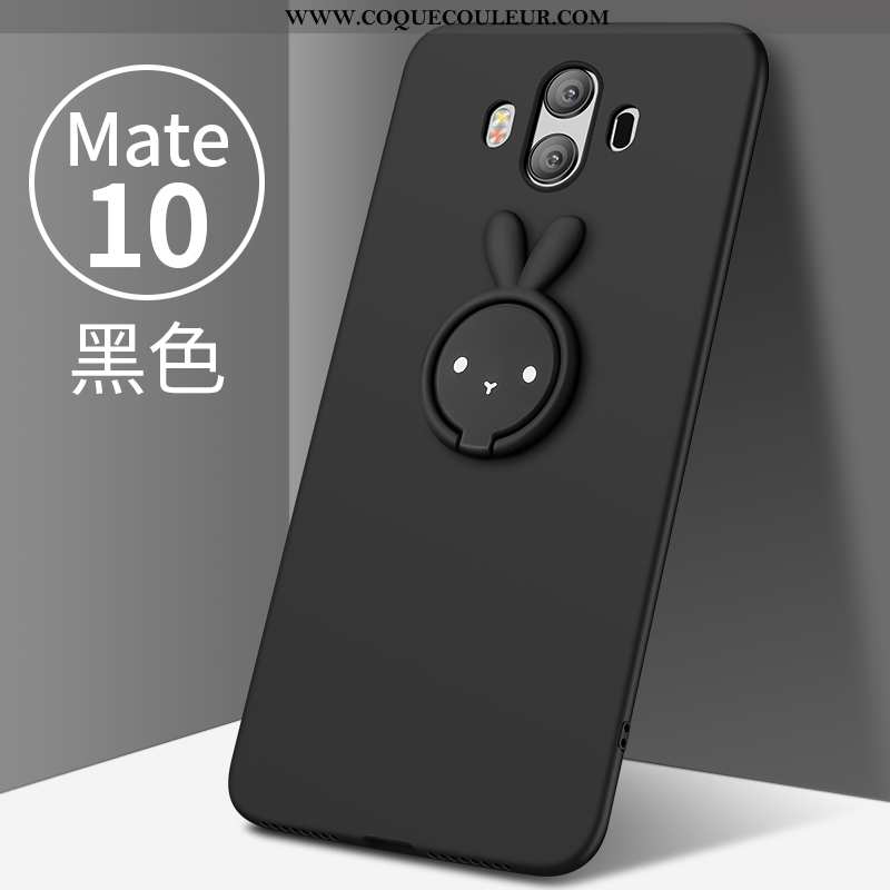 Housse Huawei Mate 10 Légère Tendance Tout Compris, Étui Huawei Mate 10 Protection Créatif Noir