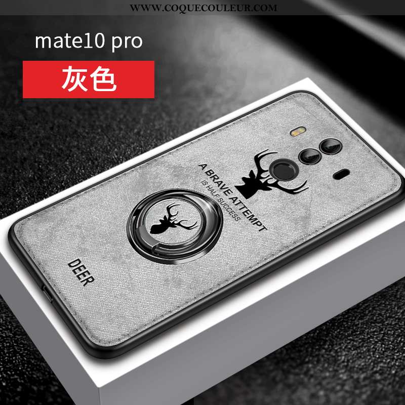 Étui Huawei Mate 10 Pro Ultra Silicone, Coque Huawei Mate 10 Pro Tendance Vent Bleu