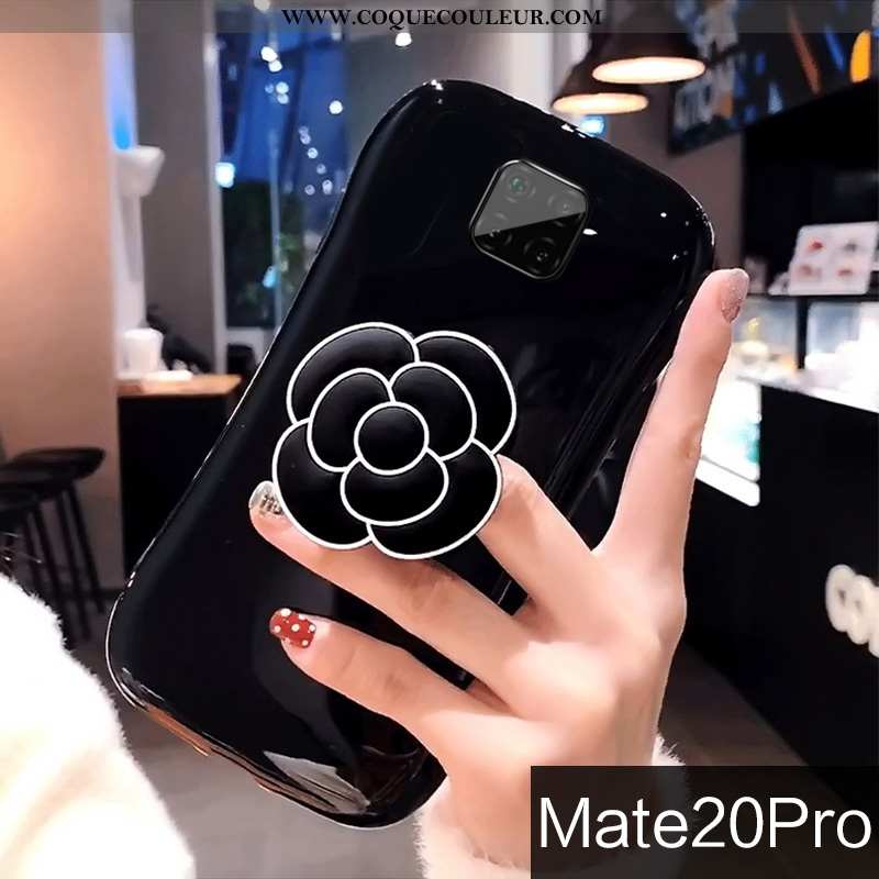 Housse Huawei Mate 20 Pro Personnalité Tendance Net Rouge, Étui Huawei Mate 20 Pro Créatif Fleurs Ve