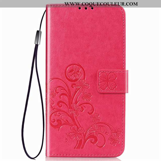 Housse Huawei Mate 30 Silicone Rouge Téléphone Portable, Étui Huawei Mate 30 Protection Coque Rose