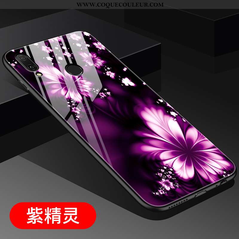 Coque Huawei P20 Lite Personnalité Miroir Vent, Housse Huawei P20 Lite Créatif Tout Compris Violet
