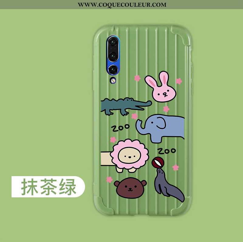 Étui Huawei P20 Pro Silicone Téléphone Portable Amoureux, Coque Huawei P20 Pro Mode Net Rouge Verte