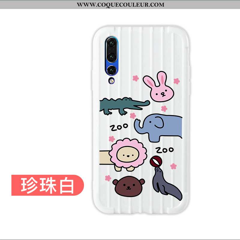 Étui Huawei P20 Pro Silicone Téléphone Portable Amoureux, Coque Huawei P20 Pro Mode Net Rouge Verte