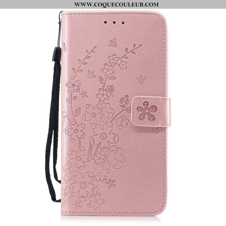 Coque Nokia 2.1 Cuir Incassable Rose, Housse Nokia 2.1 Protection Clamshell Rose