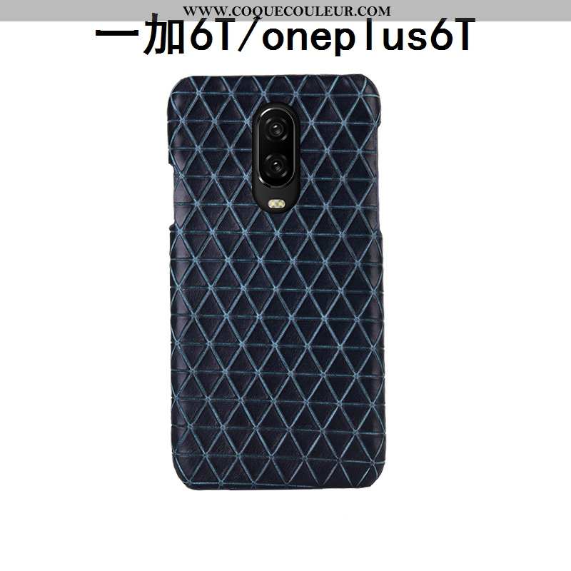 Housse Oneplus 6t Mode Téléphone Portable Étui, Étui Oneplus 6t Protection Coque Marron