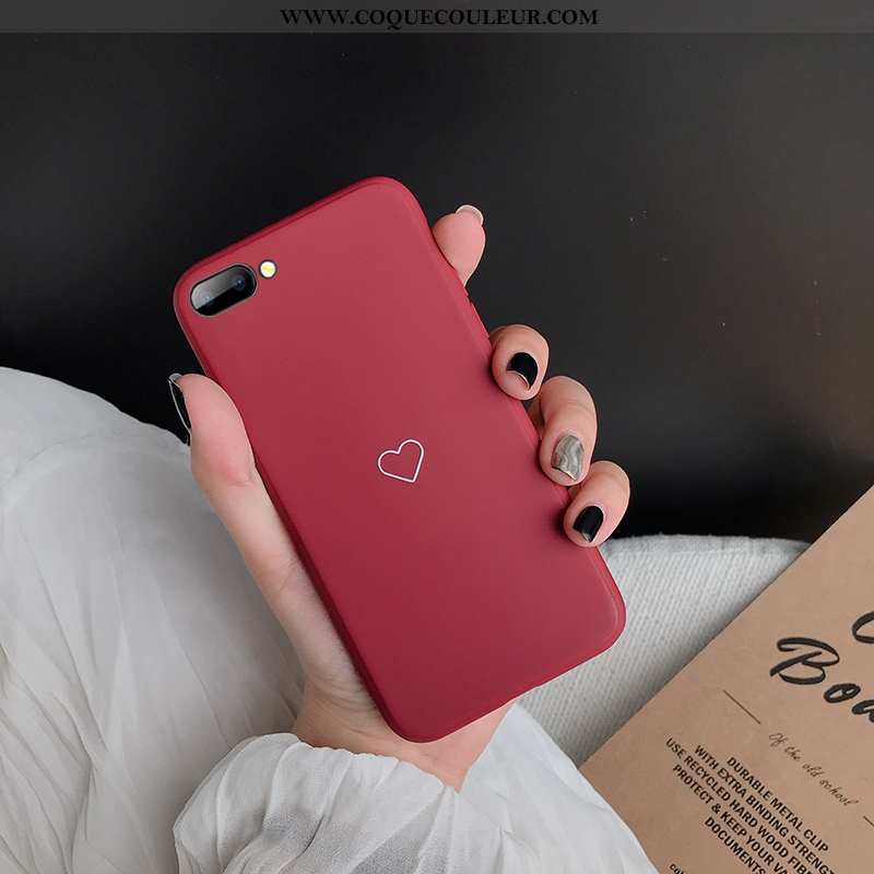 Étui Oppo A5 Créatif Téléphone Portable Rouge, Coque Oppo A5 Silicone Incassable Rouge