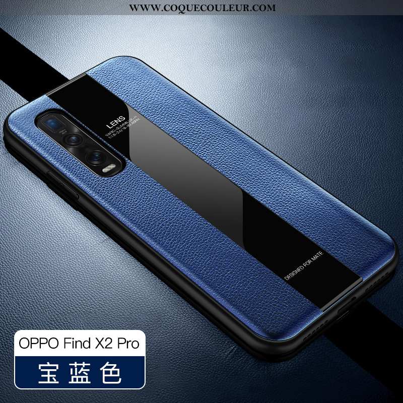 Housse Oppo Find X2 Pro Protection Silicone Téléphone Portable, Étui Oppo Find X2 Pro Ultra Légère V