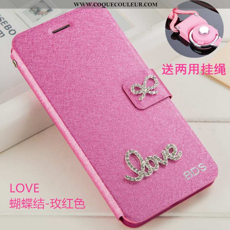 Housse Oppo Reno2 Z Protection Incassable Cuir, Étui Oppo Reno2 Z Strass Support Champagne