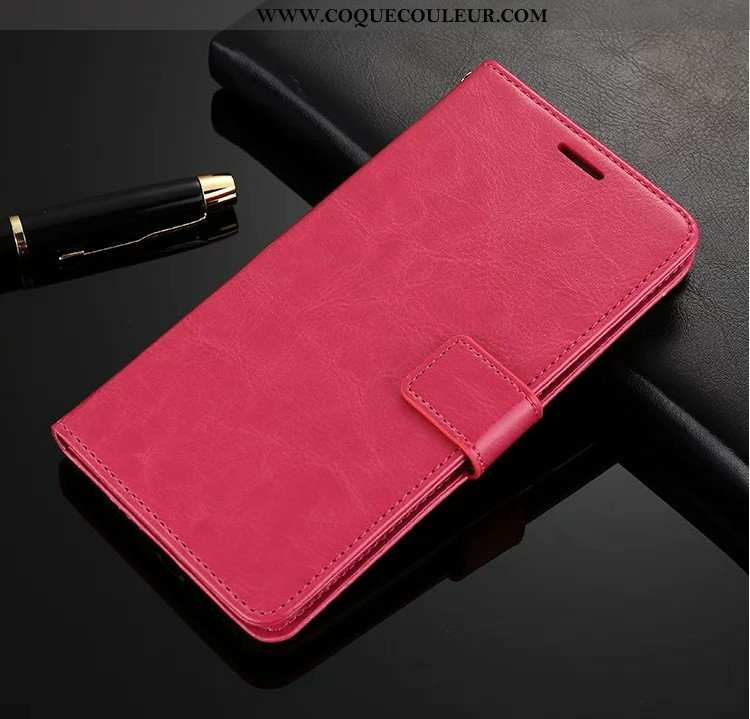 Coque Oppo Rx17 Neo Silicone Cuir Fluide Doux, Housse Oppo Rx17 Neo Protection Portefeuille Marron
