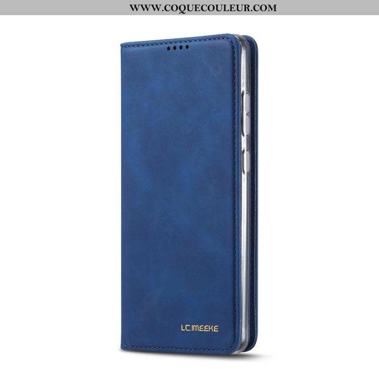 Coque Samsung Galaxy A71 Protection Simple Étui, Housse Samsung Galaxy A71 Étoile Incassable Bleu