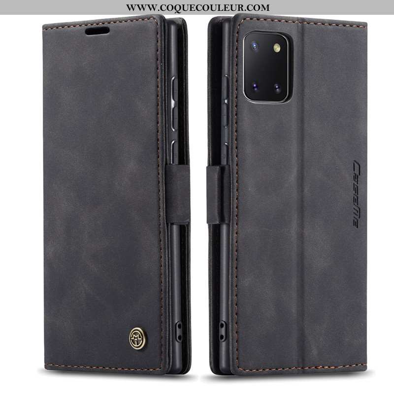 Coque Samsung Galaxy Note 10 Lite Créatif Étui Kaki, Housse Samsung Galaxy Note 10 Lite Cuir Incassa