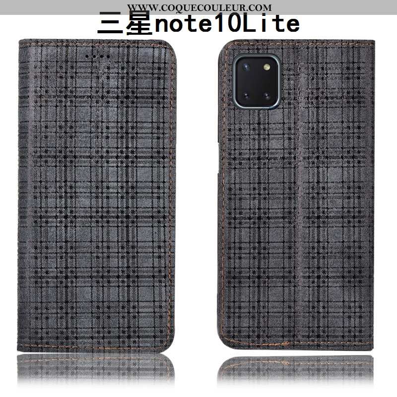 Housse Samsung Galaxy Note 10 Lite Protection Velours Incassable, Étui Samsung Galaxy Note 10 Lite C