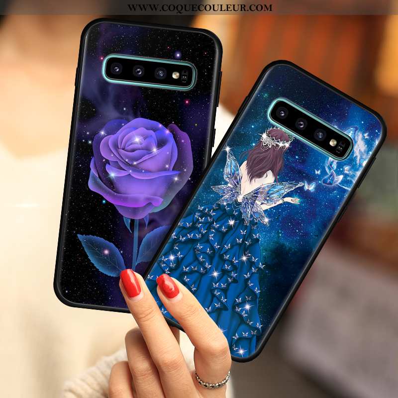 Étui Samsung Galaxy S10 Protection Téléphone Portable Silicone, Coque Samsung Galaxy S10 Fluide Doux