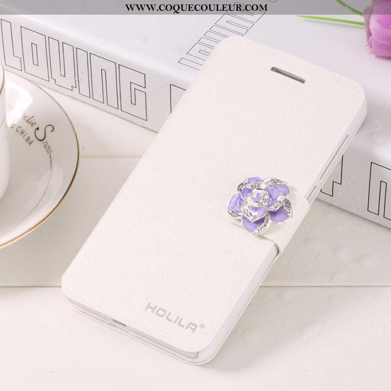 Étui Samsung Galaxy S6 Tendance Étoile Housse, Coque Samsung Galaxy S6 Cuir Téléphone Portable Rose