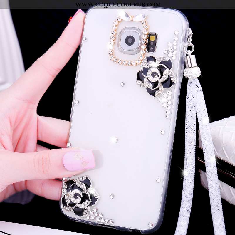 Coque Samsung Galaxy S7 Transparent Étoile Téléphone Portable, Housse Samsung Galaxy S7 Protection É