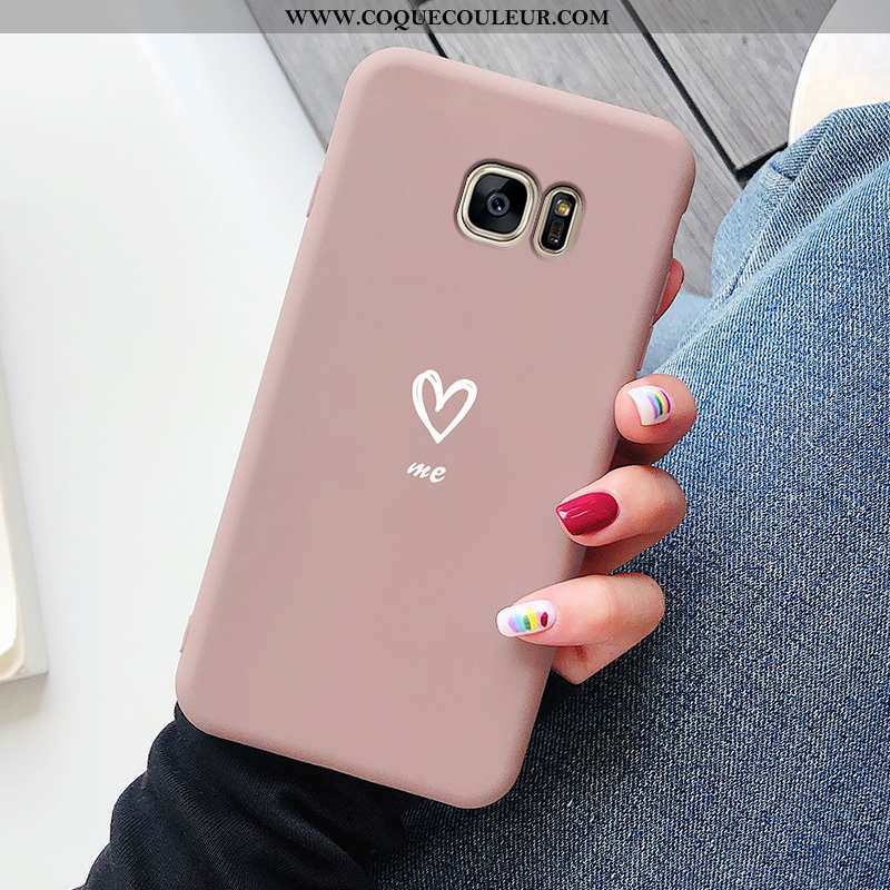 Housse Samsung Galaxy S7 Dessin Animé Téléphone Portable Incassable, Étui Samsung Galaxy S7 Ultra Te