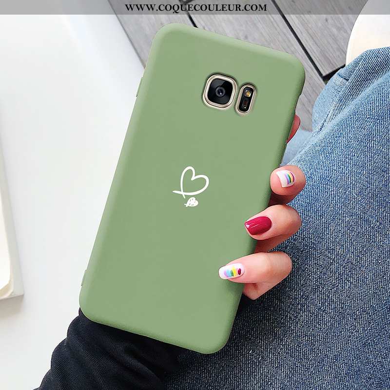 Housse Samsung Galaxy S7 Dessin Animé Téléphone Portable Incassable, Étui Samsung Galaxy S7 Ultra Te
