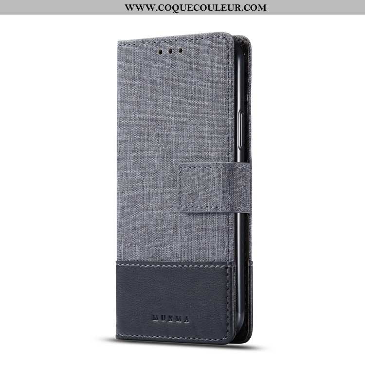 Coque Sony Xperia 10 Plus Protection Modèle Fleurie Coque, Housse Sony Xperia 10 Plus Cuir Carte Gri
