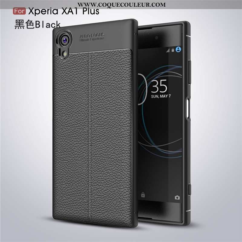 Étui Sony Xperia Xa1 Plus Cuir Téléphone Portable, Coque Sony Xperia Xa1 Plus Modèle Fleurie Créatif