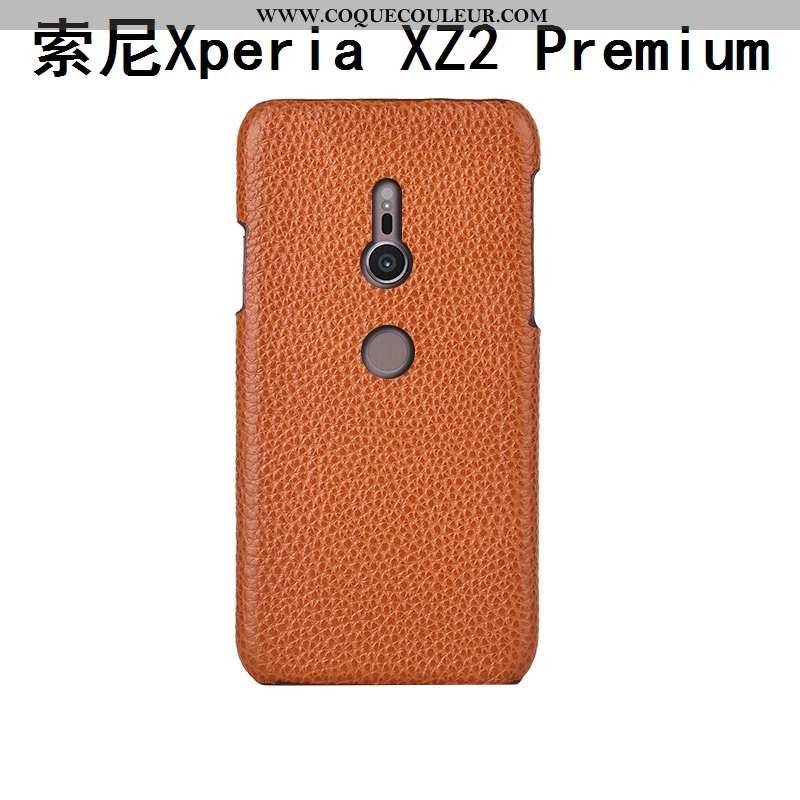 Coque Sony Xperia Xz2 Premium Cuir Incassable Protection, Housse Sony Xperia Xz2 Premium Mode Person
