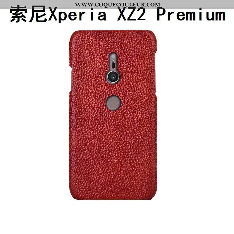 Coque Sony Xperia Xz2 Premium Cuir Incassable Protection, Housse Sony Xperia Xz2 Premium Mode Person