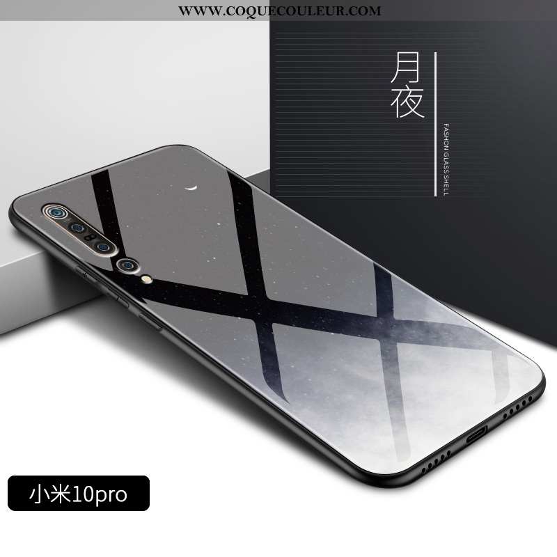 Housse Xiaomi Mi 10 Pro Mode Coque Téléphone Portable, Étui Xiaomi Mi 10 Pro Protection Difficile Ro