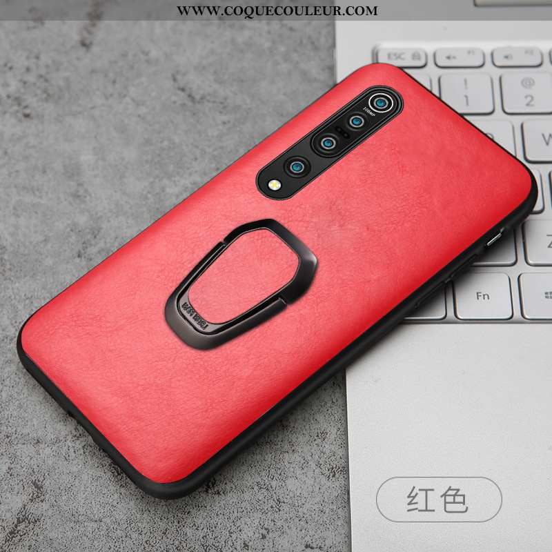 Étui Xiaomi Mi 10 Pro Légère Magnétisme Téléphone Portable, Coque Xiaomi Mi 10 Pro Cuir Ultra Noir