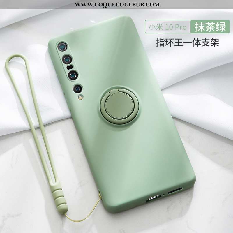 Coque Xiaomi Mi 10 Pro Légère Ultra Coque, Housse Xiaomi Mi 10 Pro Silicone Petit Verte