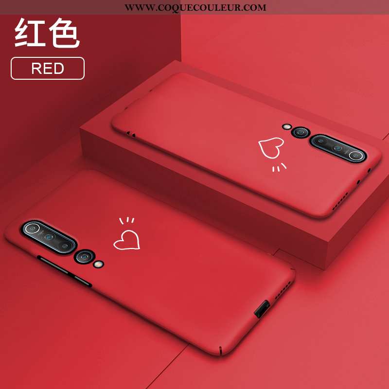 Étui Xiaomi Mi 10 Tendance Difficile Protection, Coque Xiaomi Mi 10 Légère Personnalité Verte