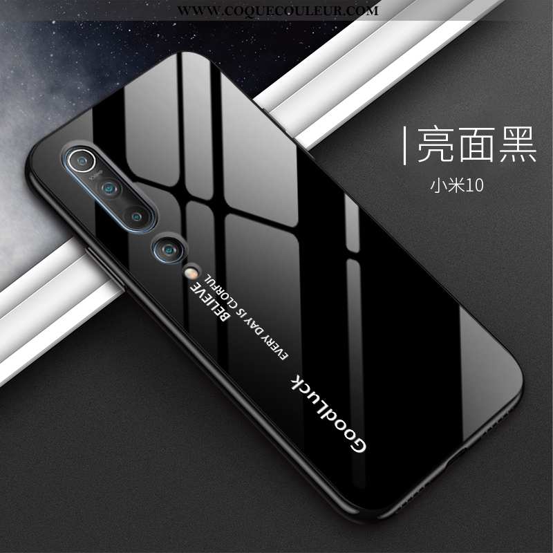 Coque Xiaomi Mi 10 Délavé En Daim Créatif Téléphone Portable, Housse Xiaomi Mi 10 Personnalité Tout 