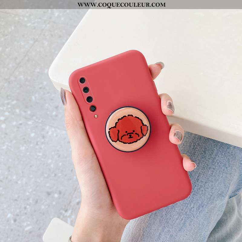 Housse Xiaomi Mi 10 Charmant Incassable Téléphone Portable, Étui Xiaomi Mi 10 Ultra Protection Rouge