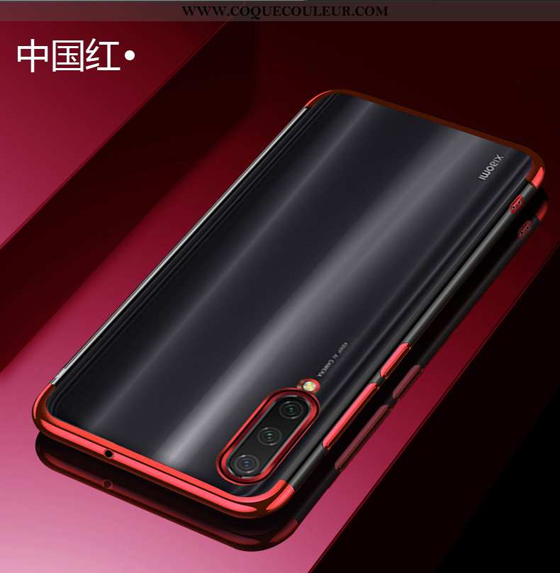 Étui Xiaomi Mi 8 Légère Protection Personnalité, Coque Xiaomi Mi 8 Silicone Tout Compris Rouge