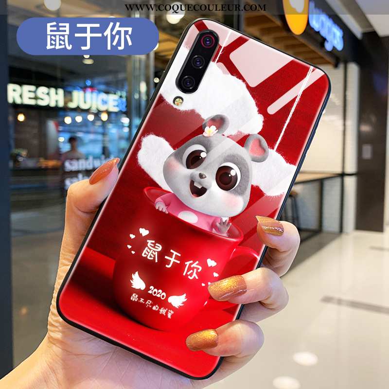 Étui Xiaomi Mi 9 Se Créatif Rat Protection, Coque Xiaomi Mi 9 Se Dessin Animé Net Rouge