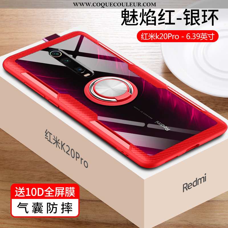 Housse Xiaomi Mi 9t Pro Créatif Difficile Petit, Étui Xiaomi Mi 9t Pro Tendance Rouge