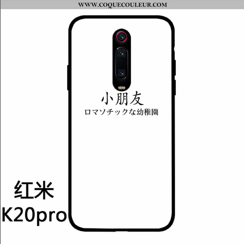 Étui Xiaomi Mi 9t Pro Tendance Incassable Téléphone Portable, Coque Xiaomi Mi 9t Pro Protection Blan