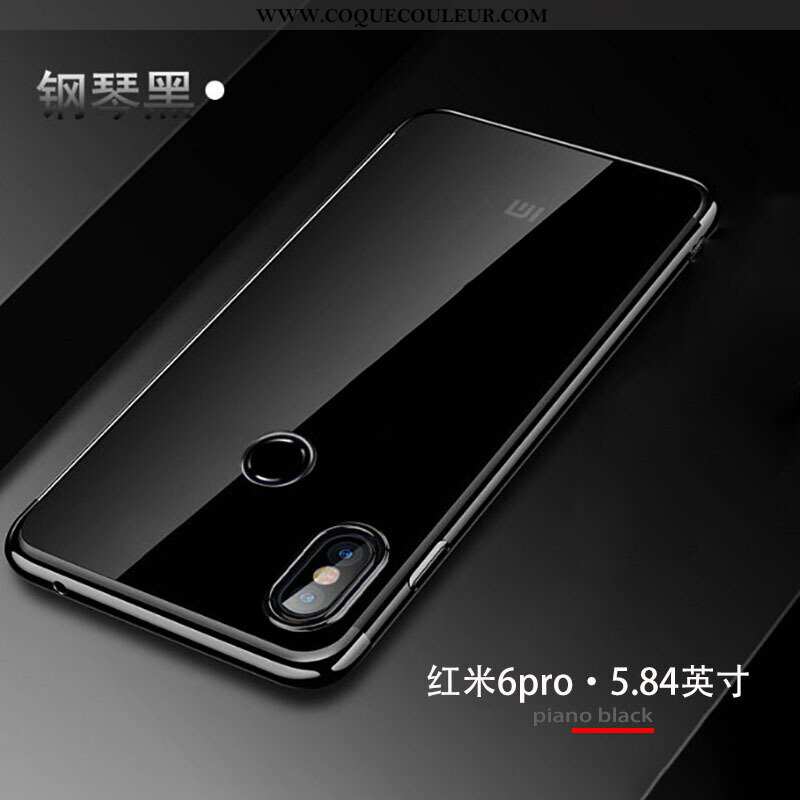 Étui Xiaomi Mi A2 Lite Protection Petit Téléphone Portable, Coque Xiaomi Mi A2 Lite Transparent Plac