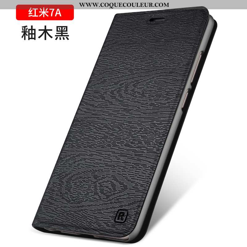 Housse Xiaomi Redmi 7a Silicone Business Incassable, Étui Xiaomi Redmi 7a Protection Coque Noir