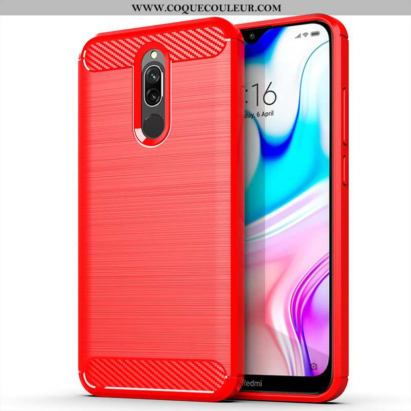 Coque Xiaomi Redmi 8 Protection Silicone Téléphone Portable, Housse Xiaomi Redmi 8 Délavé En Daim In