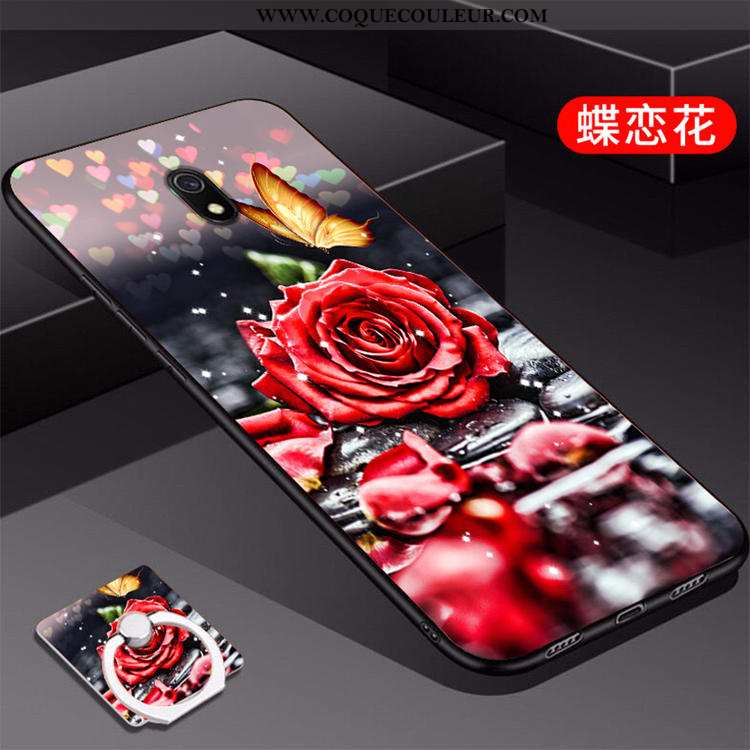 Étui Xiaomi Redmi 8a Créatif Incassable, Coque Xiaomi Redmi 8a Tendance Rouge