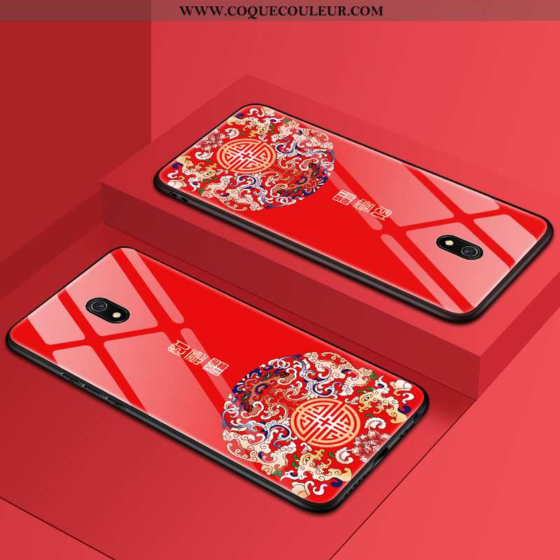 Housse Xiaomi Redmi 8a Mode Étui Créatif, Xiaomi Redmi 8a Protection Coque Blanche