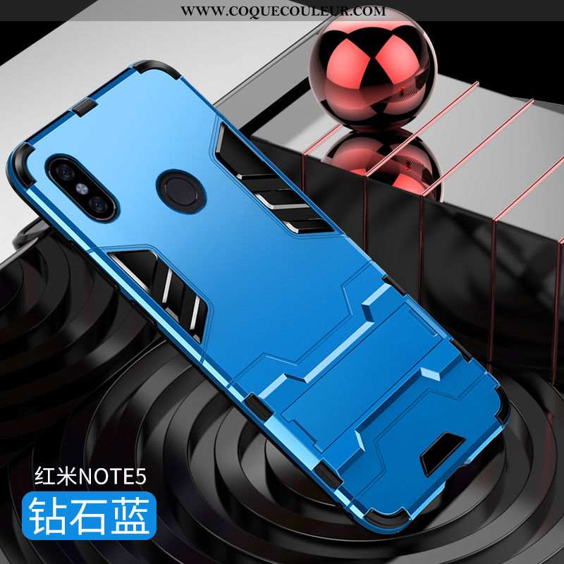 Étui Xiaomi Redmi Note 5 Silicone Incassable Bleu, Coque Xiaomi Redmi Note 5 Protection Bleu