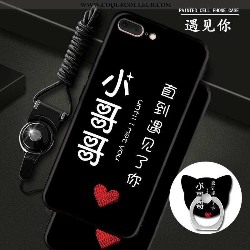 Coque iPhone 7 Plus Silicone Téléphone Portable Coque, Housse iPhone 7 Plus Protection Fluide Doux B