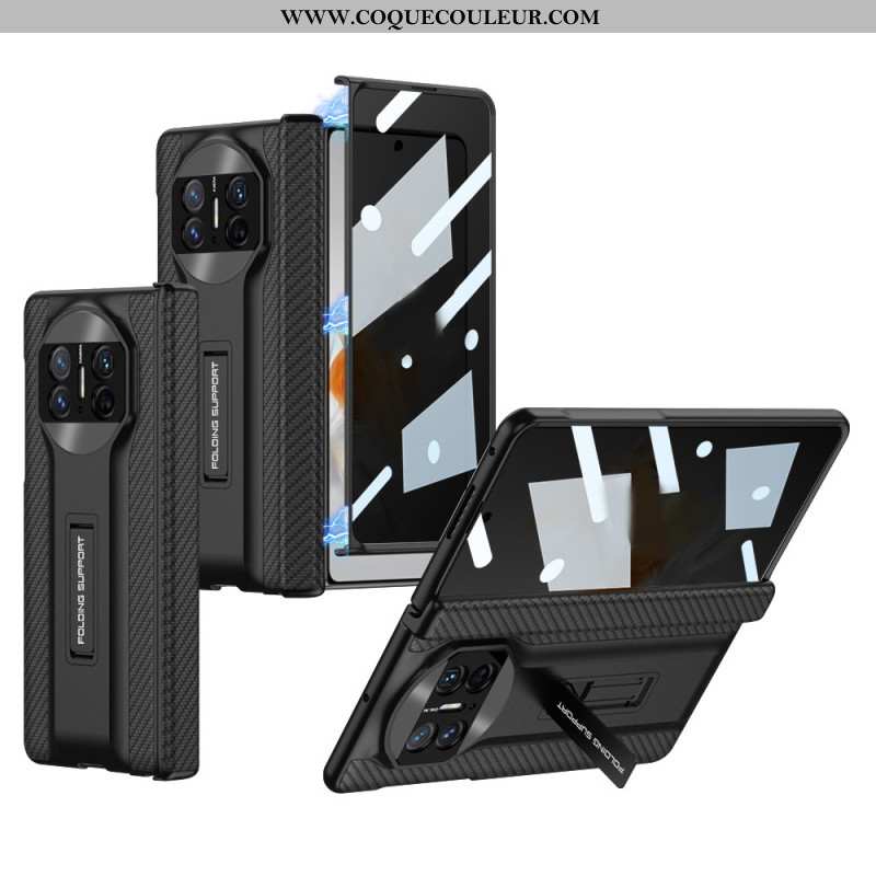 Coque Huawei Mate X3 Support et Protection Écran en Verre Trempé GKK