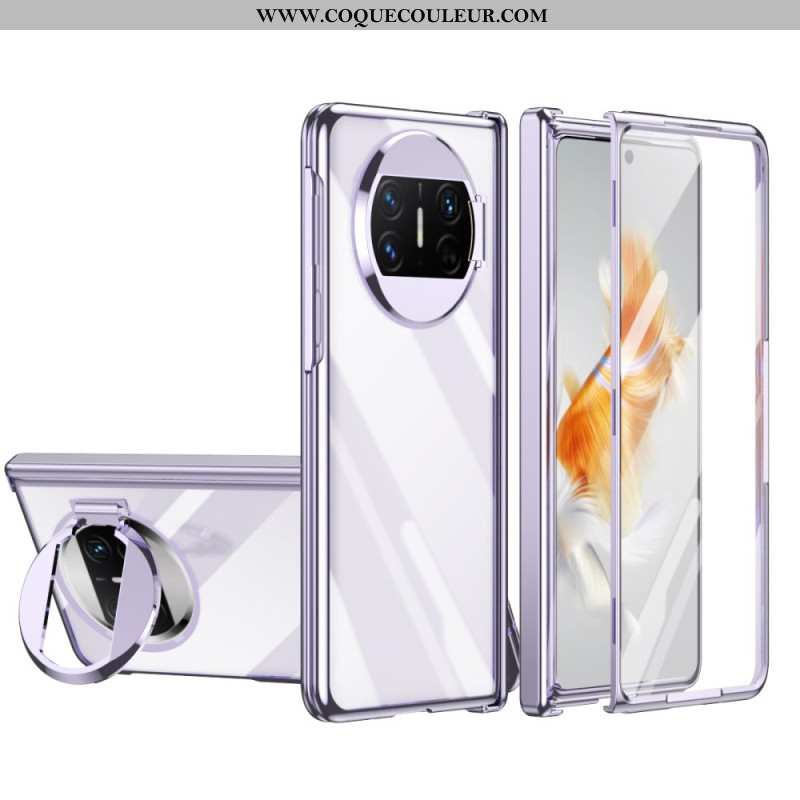 Coque Huawei Mate X3 avec Anneau et Protection pour l'Écran
