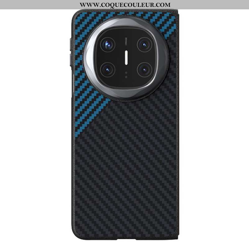 Coque Huawei Mate X6 compatible MagSafeFibre Carbone