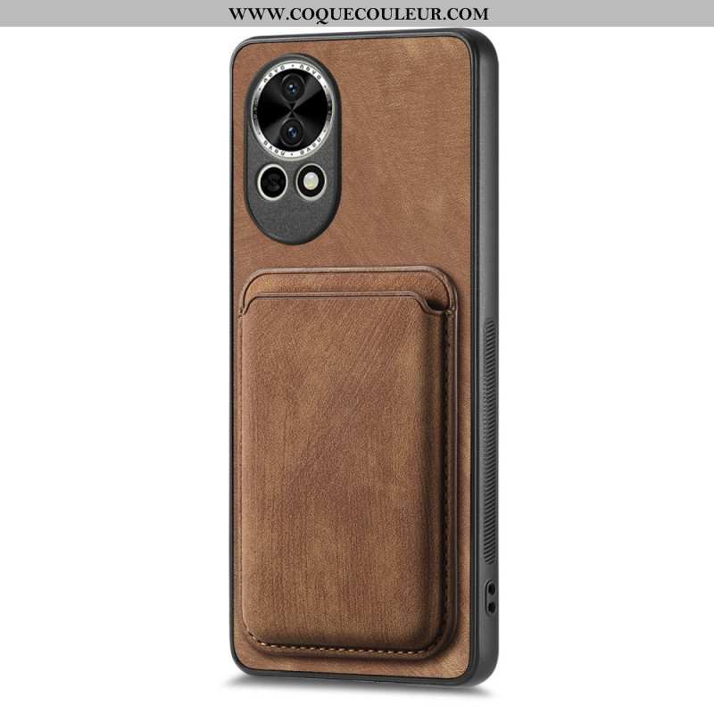 Coque Huawei Nova 13 5G Compatible MagSafe avec Porte-Cartes Détachable