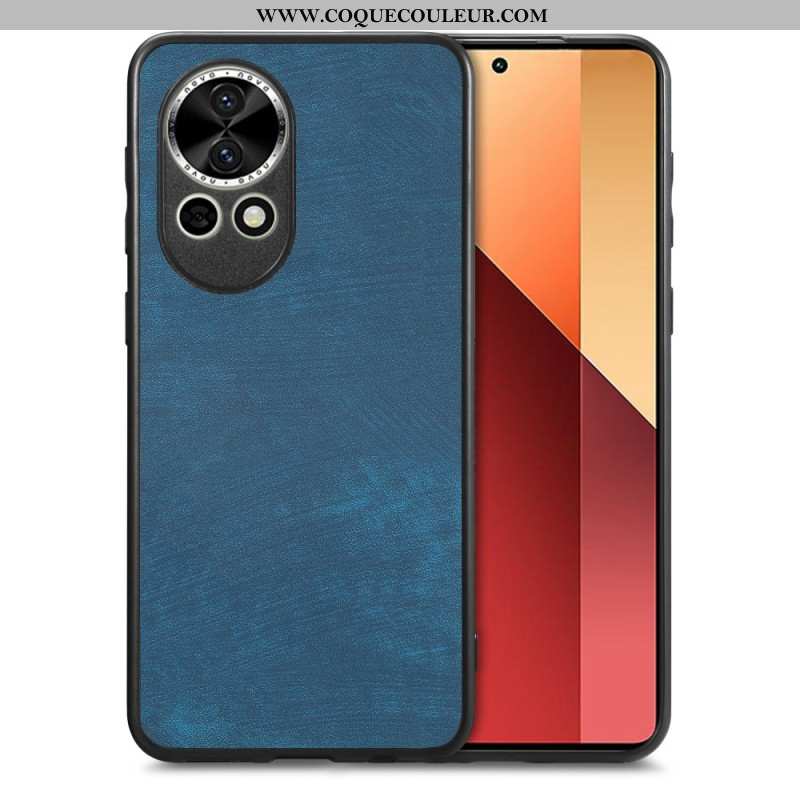 Coque Huawei Nova 13 Effet Cuir Vintage
