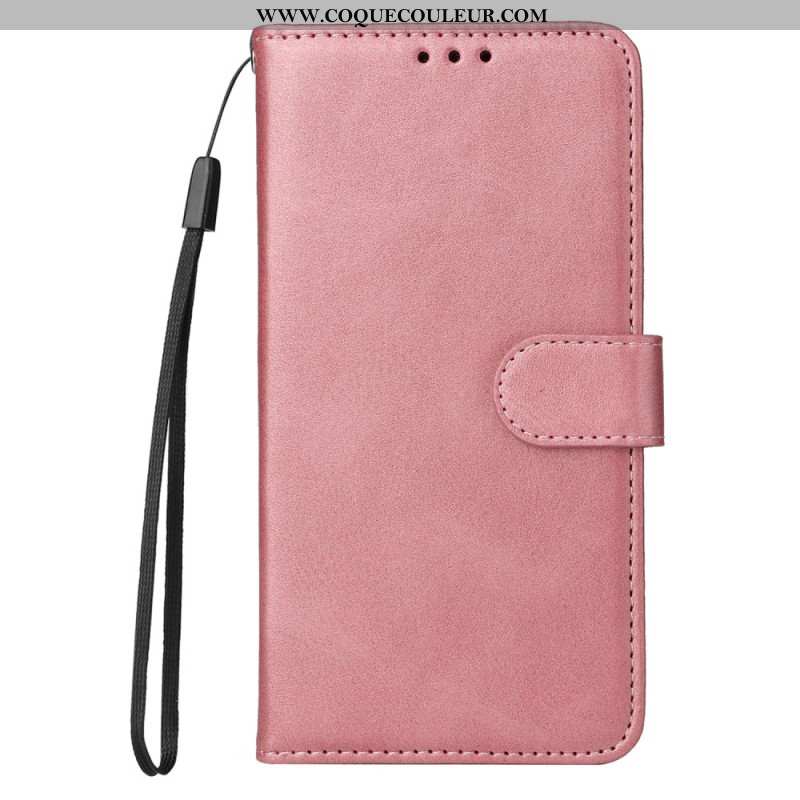 Housse Huawei Nova 13 Simili Cuir à Lanière