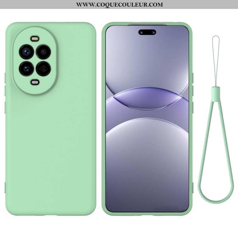 Coque Huawei Nova 13 Pro Silicone Liquide à Lanière