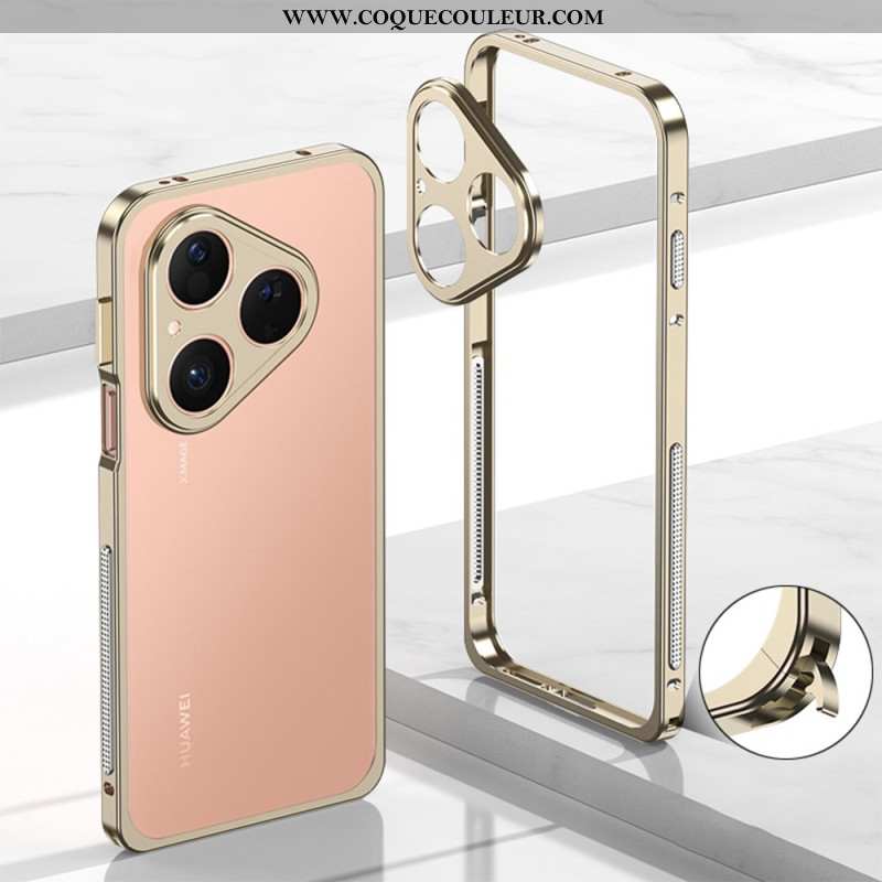 Coque Bumper pour Huawei Pura 80 Protecteur d'Objectif